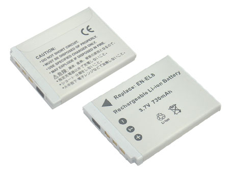 Digitalkamera batteri Erstatning for NIKON Coolpix S8 