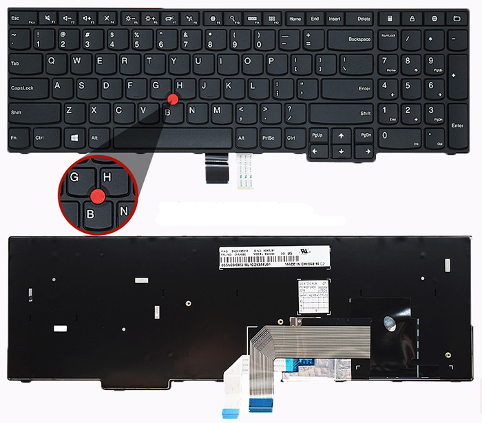 laptop keyboard kapalit para sa LENOVO ThinkPad-E550C-Series laptop keyboard kapalit para sa LENOVO ThinkPad-E550C-Series