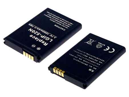 Mobiltelefon akkumulátor csere számára LG LGIP-520N 