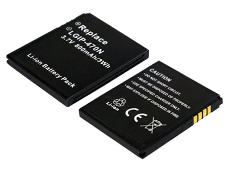 Mobiltelefon Batteri Erstatning for LG GD580 
