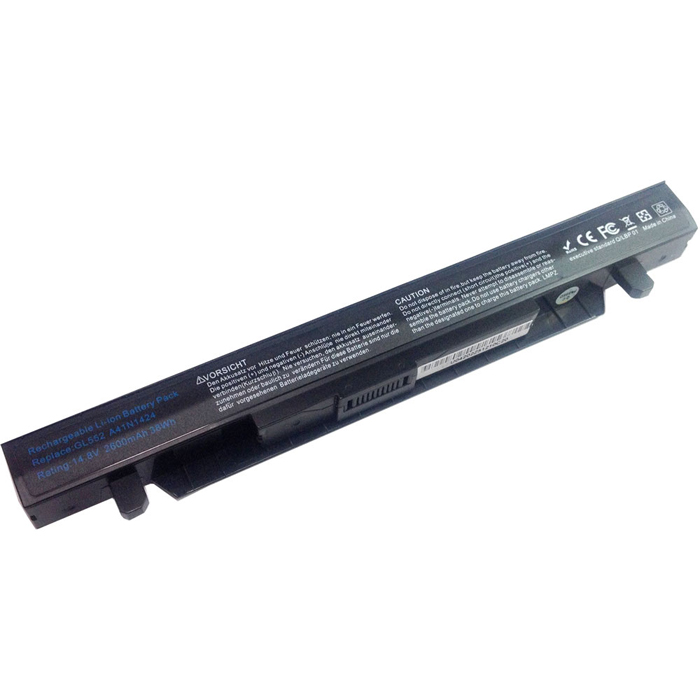 PC batteri Erstatning for ASUS GL552-Series 