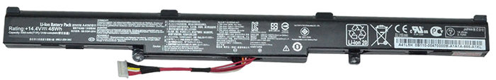 Baterai laptop penggantian untuk Asus A41LP4Q 