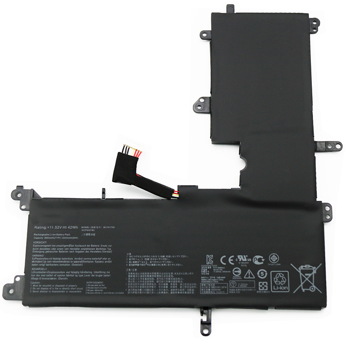 Laptop Battery Replacement for Asus B31N1705 