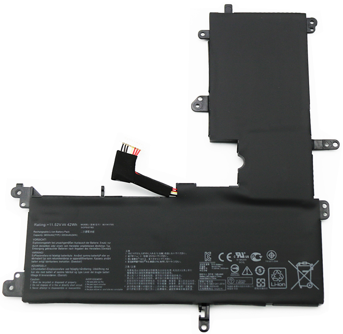 PC batteri Erstatning for ASUS ZenBook-Flip-14-Q405UA 