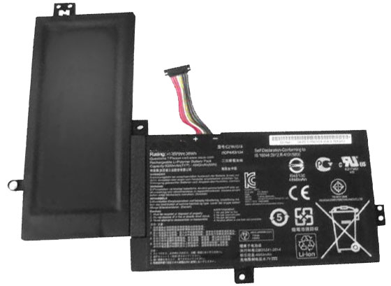 PC batteri Erstatning for Asus C21N1518 
