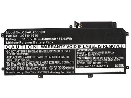 Laptop Battery Replacement for asus ZenBook-UX330CA-FC009T 