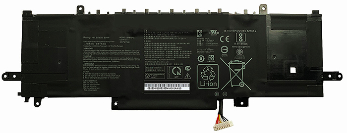 komputer riba bateri pengganti Asus ZenBook-14-UX434DA 