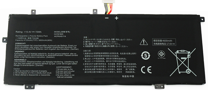 Baterai laptop penggantian untuk asus ADOL-14U 