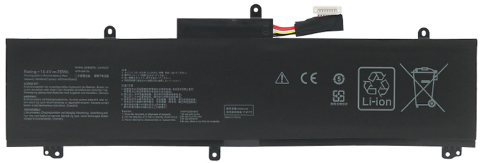 PC batteri Erstatning for ASUS Rog-Zephyrus-GU532LV 