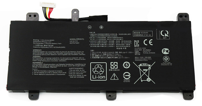 แบตเตอรี่แล็ปท็อป เปลี่ยน Asus ROG-Strix-GL704GV 