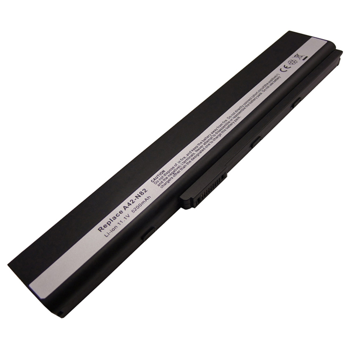 PC batteri Erstatning for ASUS N82 