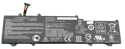 bateria do portátil substituição para asus 0B200-00070200 