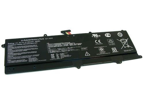 Baterai laptop penggantian untuk Asus VivoBook-X201E-Series 