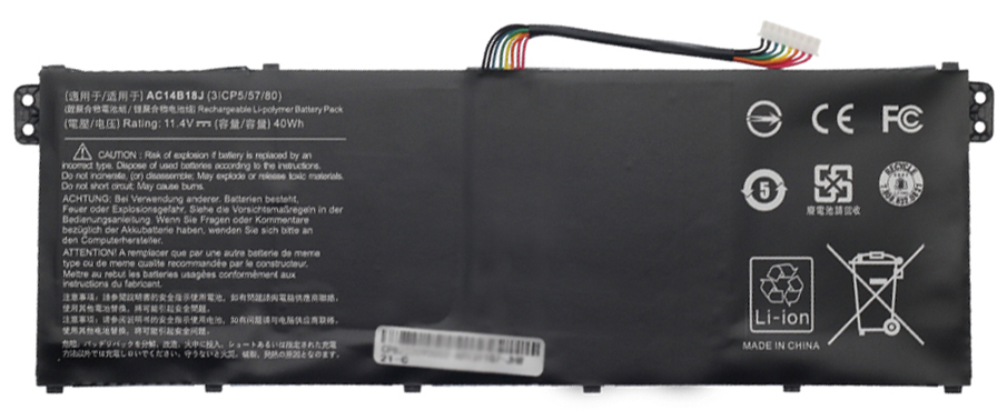 PC batteri Erstatning for Acer Chromebook-15-C910 