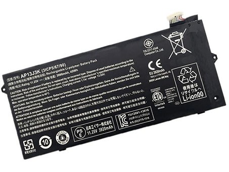 bateria do portátil substituição para Acer AP13J3K 