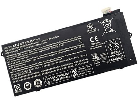 PC batteri Erstatning for Acer Chromebook-C720-2848 