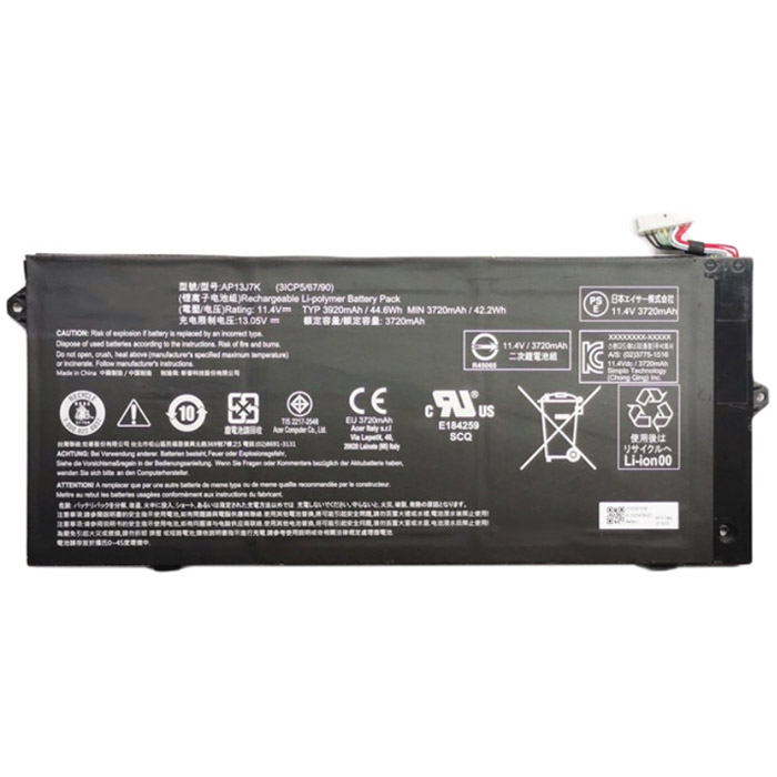 bateria do portátil substituição para acer Chromebook-C740-C3P1 