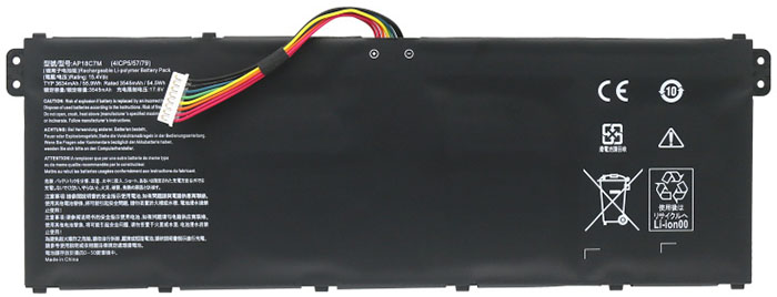 PC batteri Erstatning for Acer Swift-3-SF313-52G 