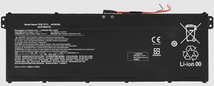 bateria do portátil substituição para ACER 31CP5/82/70 