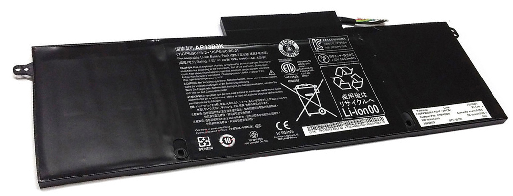 Laptop Akkumulátor csere számára ACER 1ICP6/60/78-2 