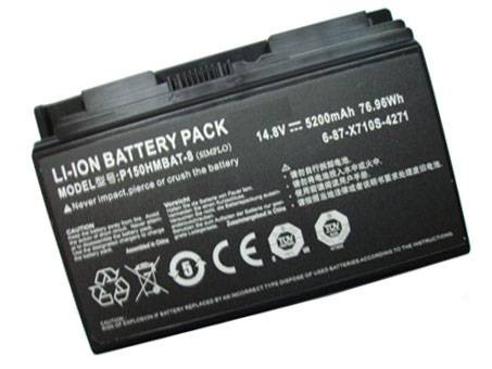 Baterai laptop penggantian untuk HASEE K670E-i7-D1 