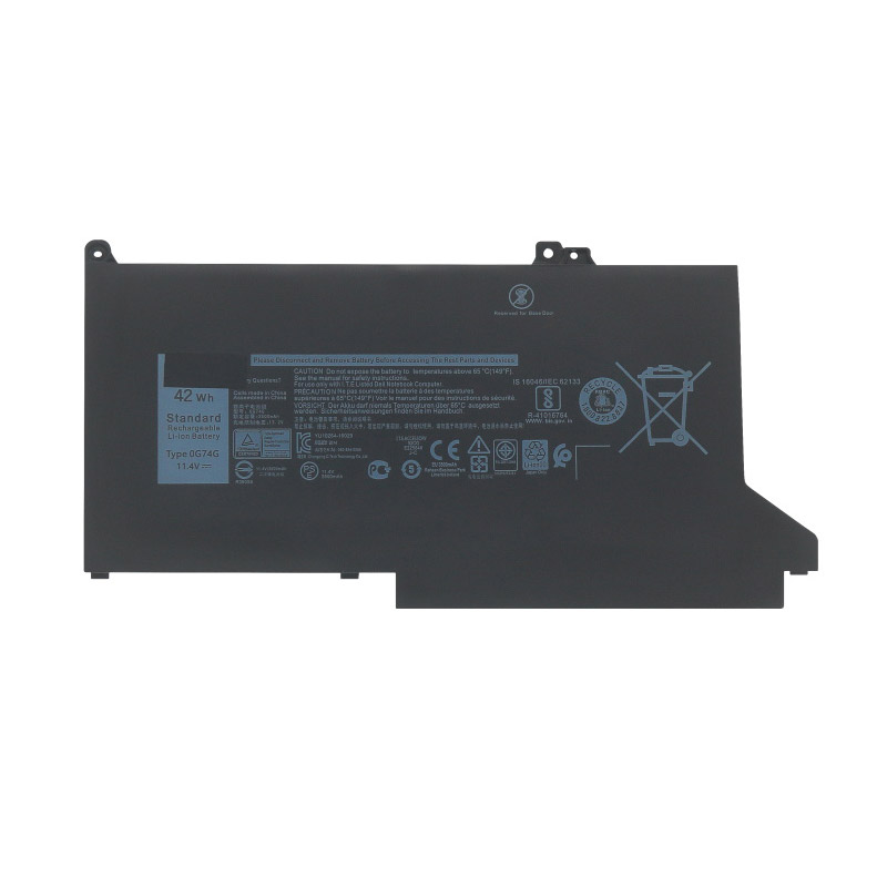 PC batteri Erstatning for Dell 0G74G PC batteri Erstatning for Dell 0G74G