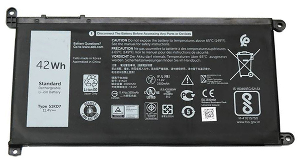 Laptop Battery Replacement for dell J0PGR 