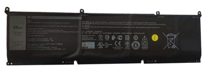 bateria do portátil substituição para Dell XPS-15-9500-2020-Series 