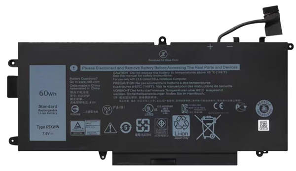 Laptop Battery Replacement for Dell Latitude-7390-2-in-1-Series 