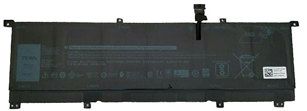 PC batteri Erstatning for Dell 0TMFYT 