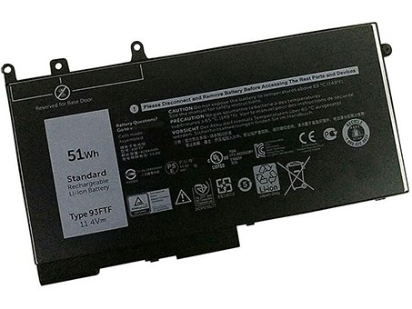 PC batteri Erstatning for DELL Latitude-E5480 