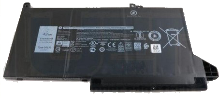 PC batteri Erstatning for dell Latitude-12-E7290 