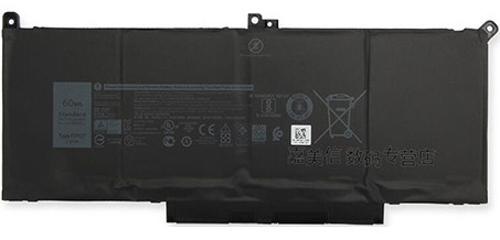 komputer riba bateri pengganti Dell Latitude-12-7000 