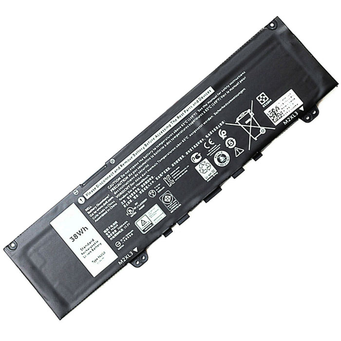 PC batteri Erstatning for Dell Ins-13-7370-D1701S 
