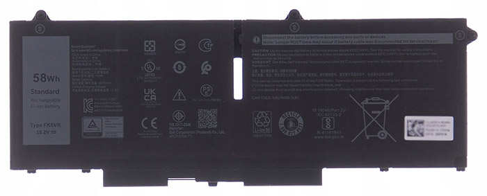 PC batteri Erstatning for Dell VTCWY 