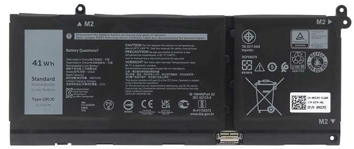 Baterie Notebooku Náhrada za Dell G91J0 