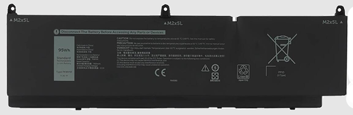 Laptop Battery Replacement for dell PKWVM 