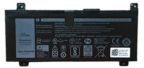 komputer riba bateri pengganti DELL PWKWM 