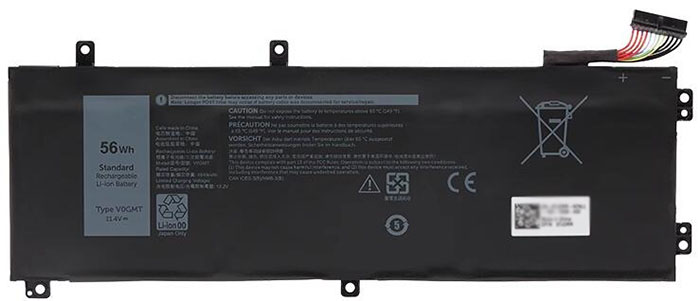 PC batteri Erstatning for Dell V0GMT 