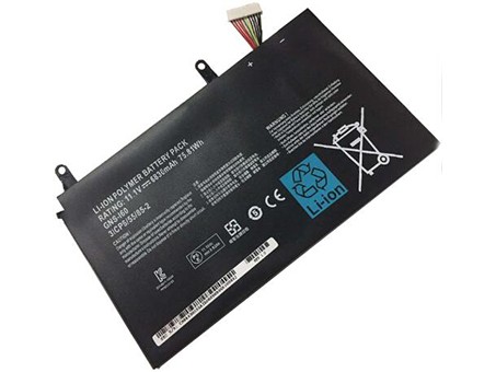 bateria do portátil substituição para GIGABYTE P37X-v6 