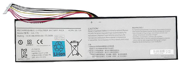 Baterai laptop penggantian untuk GIGABYTE AORUS-X3-PLUS-V5 
