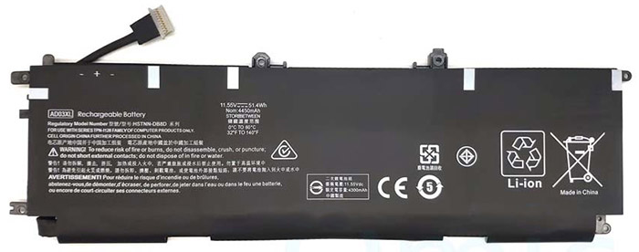 Baterie Notebooku Náhrada za LENOVO ENVY-13-AD002TX 
