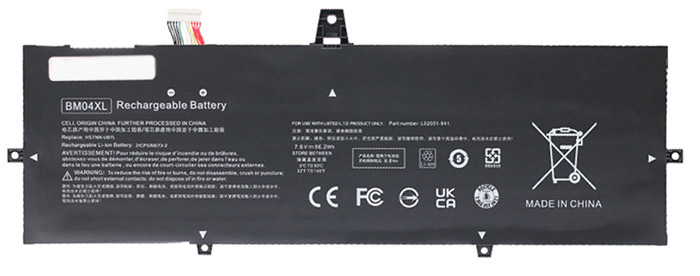 Baterai laptop penggantian untuk lenovo L02031-241 