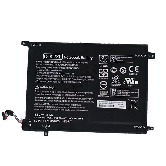 bateria do portátil substituição para hp DO02XL 