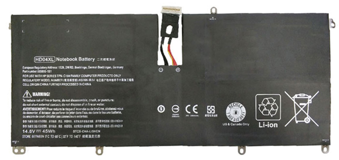 Laptop Battery Replacement for HP Ultrabook-13-2095ca 