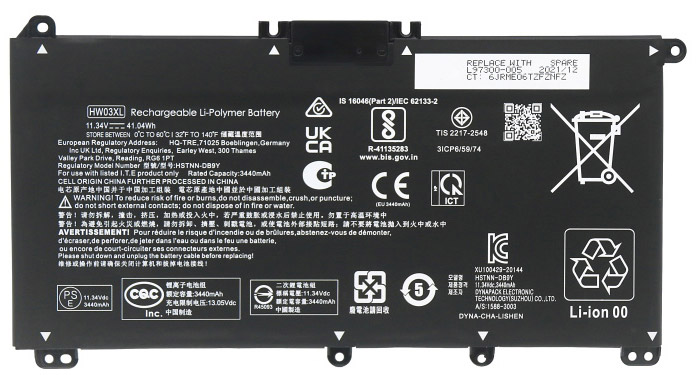 Bateria Laptopa Zamiennik HP 17-CP0013DX 