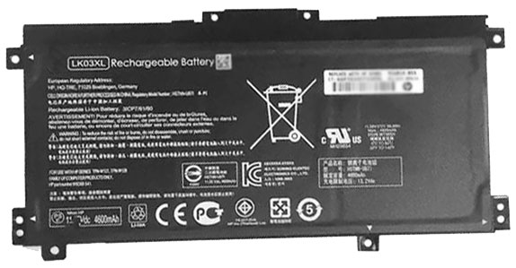 Baterie Notebooku Náhrada za HP  Envy-X360-15-CN1800NZ 
