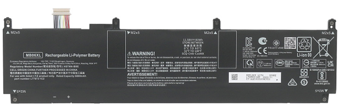 Baterai laptop penggantian untuk HP L78553-005 