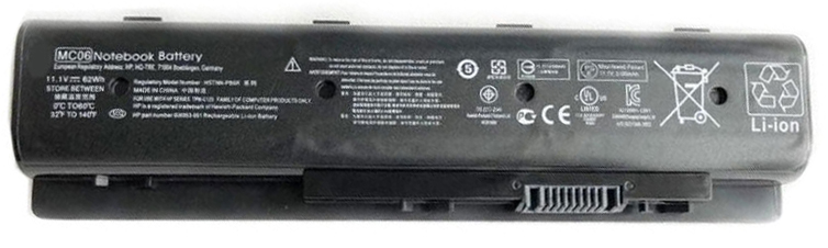 bateria do portátil substituição para HP 805095-001 