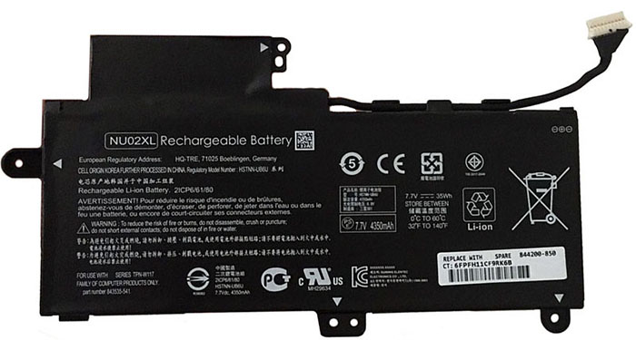 ノートパソコンのバッテリー 代用品 HP TPN-W117 